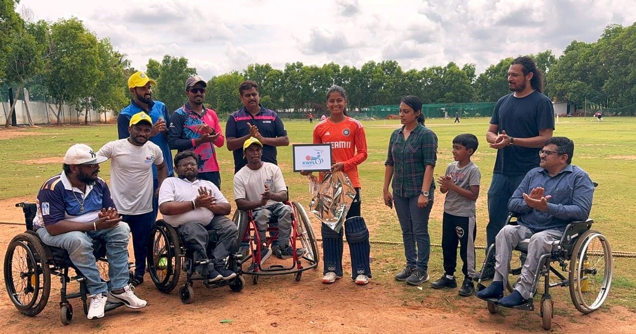 Beginners Wheelchair Cricket Camp, Tumakuru