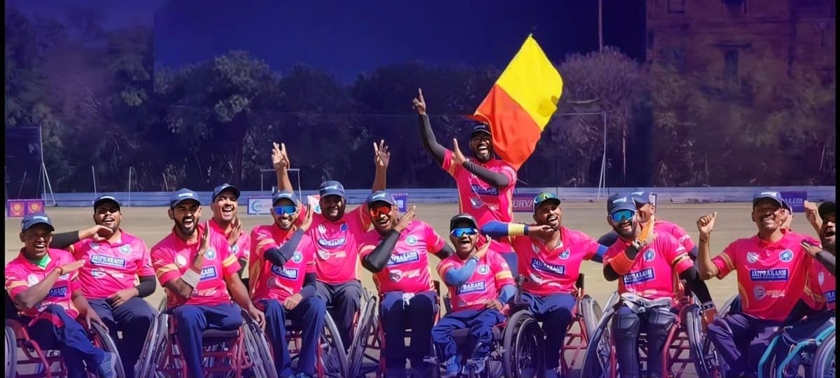 Karnataka Shines in India A, B & C Wheelchair Cricket Series